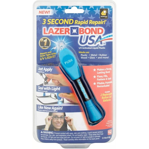 Lazer Bond - Liquid Resin Seals in Only 3 Sec