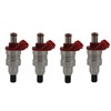 Waltyotur - 4 inyectores de combustible G609-13-250 de repuesto para