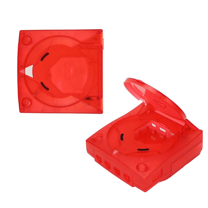 For SEGA Dreamcast DC Translucent Case Retro Video Game Console