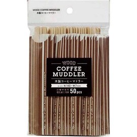 Maruki 4978446015444 x 10 Wooden Muddler Bag 1 Set (50 Sticks x 10)