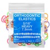 Neon Non-Latex 100 counts Intraoral Elastic Bands Orthodontic Elastics Dental
