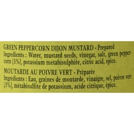 Edmond Fallot Green Peppercorn Dijon Mustard
