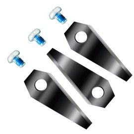 Titanium Black Label Extreme Again Hardener and Sharpener. 12 Replacement Blade for Bosch Indego Extra Firm Titanium Carbide Coated Dual Sided – Reversible Blades Replacement Blades