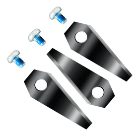 Titanium Black Label Extreme Again Hardener and Sharpener. 12 Replacement Blade for Bosch Indego Extra Firm Titanium Carbide Coated Dual Sided – Reversible Blades Replacement Blades