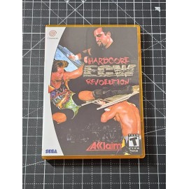 Unbranded Dreamcast Hardcore ECW Revolution Custom Case - NO Game or Manual