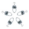 Roauend 5 Packs Rotating Swivel Hook for Powder Coating Painting,