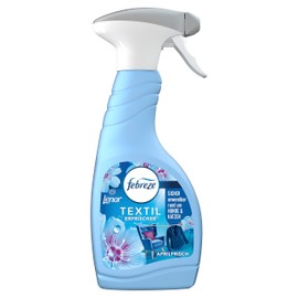 Febreze Lenor April Fresh Textile Freshener 500 ml with Fresh Air Technology, Fights Odours on Your Textiles and Leaves a Fresh Fragrance