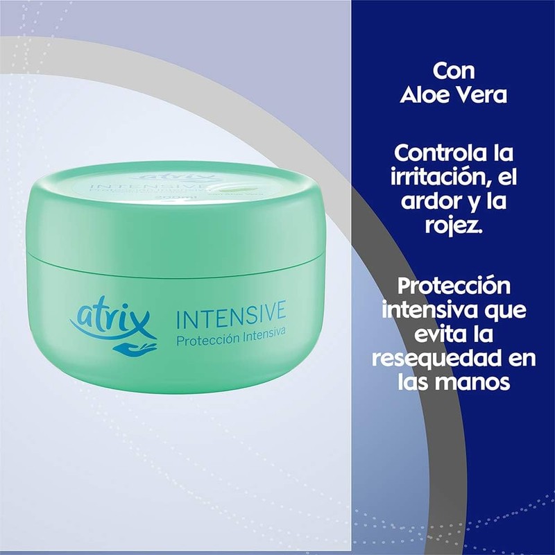 ATRIX Crema Para Manos Hidratante Intensive (200 ml) protección intensiva