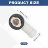 sourcing map 5Pcs Air Conditioner Drain Hose Connectors Elbow Fitting