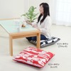 minimynimo Nordic Orange Brown Cushion Cover (55x59, Brick Bird Pastel