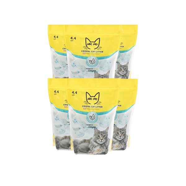 ABCPET Cat Litter Crystals No Clumping Odor Control Kitty Litter