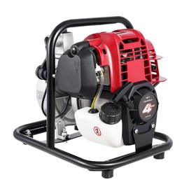 RustyVioum Gas Powered Water Transfer Pump, 1" 38CC 4 Stroke High Pressure Irrigation Water Pump for Irrigation, Gasoline Transfer Pumps(1.2kw, 8500r/min)