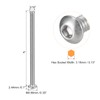 uxcell #10-24x4 Button Head Socket Cap Screws, 20pcs 304 Stainless