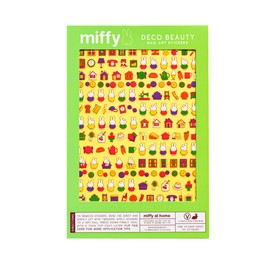Deco Beauty Miffy at Home Nail Stickers - Lightweight & Easy-to-Apply Nail Art with Trendy Design - Durable & Long-Lasting Nail Stickers for Women, Ideal for DIY Manicures & Salon-Quality Nails