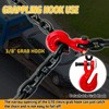 SENKEYFE G80 Safety Binder Chain 3/8"×20 FT,Wll 7100 lbs Working