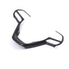 Tocatus ABS Carbon Fiber Black Steering Wheel Bezel Decorative Trim