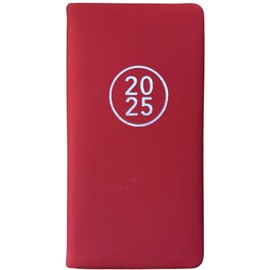 2025 Slim Week to View Diary Fabric Design Fashion Diary (Pattern 1)