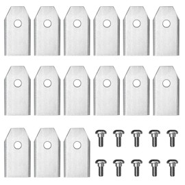 Replacement Blades Set 15 Blades and 10 Screws for Robot Lawn Mower