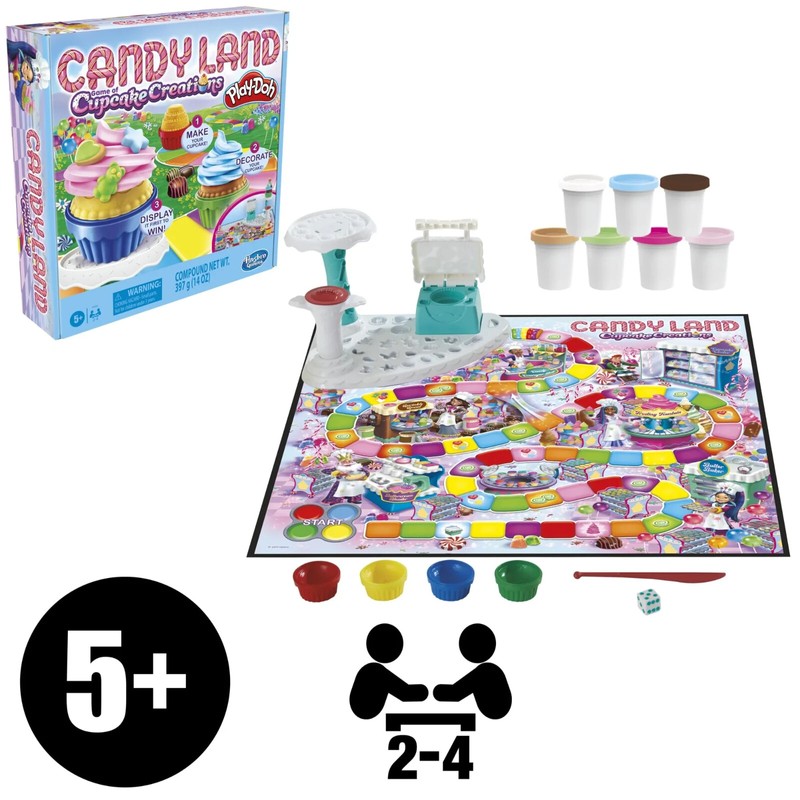 Hasbro Candy Land Cupcake Creations Game
