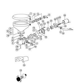 Jabsco Seal Housing, fits 37045/37245 37043-1000, Seal Housing, fits 37045/37245