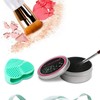 Vtrem Makeup Brush Cleaner Pad and Sponge Cleaner Heart Shaped