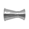 NUZAMAS Measuring Cup 15/30ml 304 Stainless Steel Double Head Beaker
