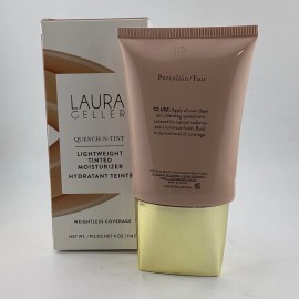 LAURA GELLER ~ QUENCH-N-TINT LIGHTWEIGHT TINTED MOISTURIZER ~ Porcelain/Fair 4oz