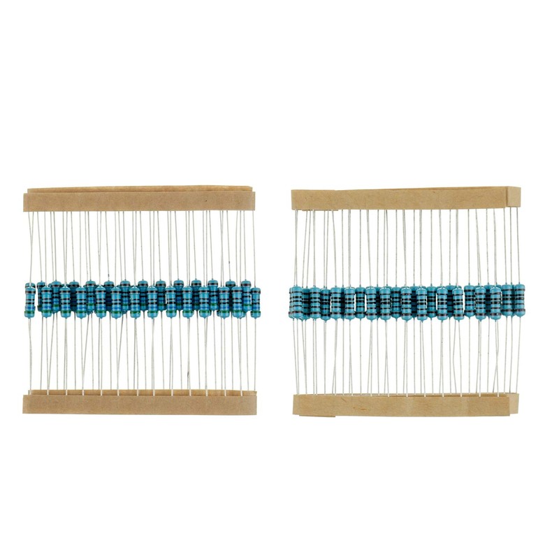 BOJACK Resistor Assortment Kit 1 Ohm - 1M Ohm 1/2W