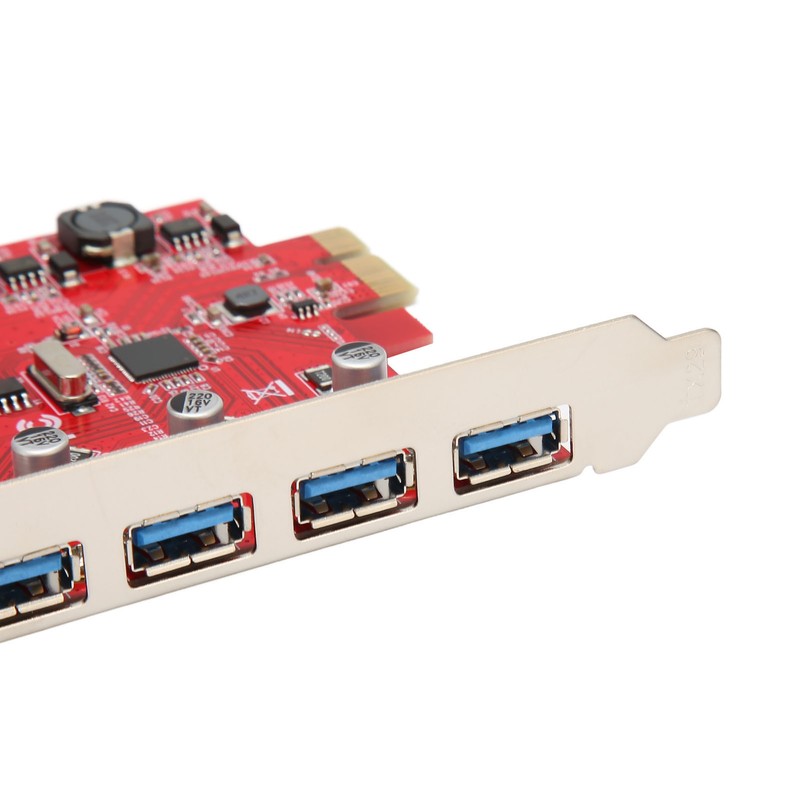 4 Ports 5Gbps USB 3.0 PCI Express Expansion Card for