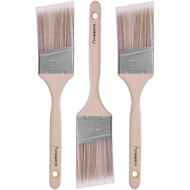 Paint Brush, 2IN Stain Brushes for Painting Walls House Touch-Ups,Furnitures and Fence Staining, Wooden Handle Masonry Paintbrush(3 Packs)
