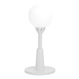 Golf Accessory, Sports Accessory Adjustable Height White 2PCS Training Golf Tees, Adjustable Tees for Golf Training