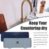 Kitchen Faucet Sink Splash Guard Silicone Faucet Water Catcher Mat