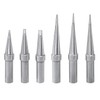 Bestgle 6 Pcs ET Series Soldering Tip Set Lead-Free Solder