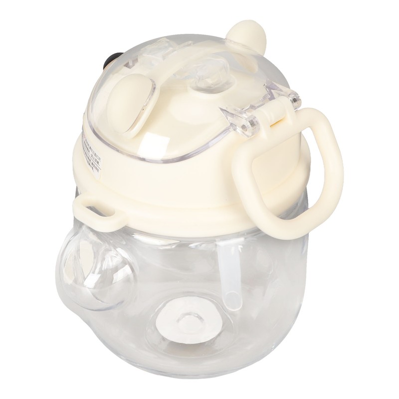 700ml Bear Water Bottle for Girls Kids with Straw Adjustable