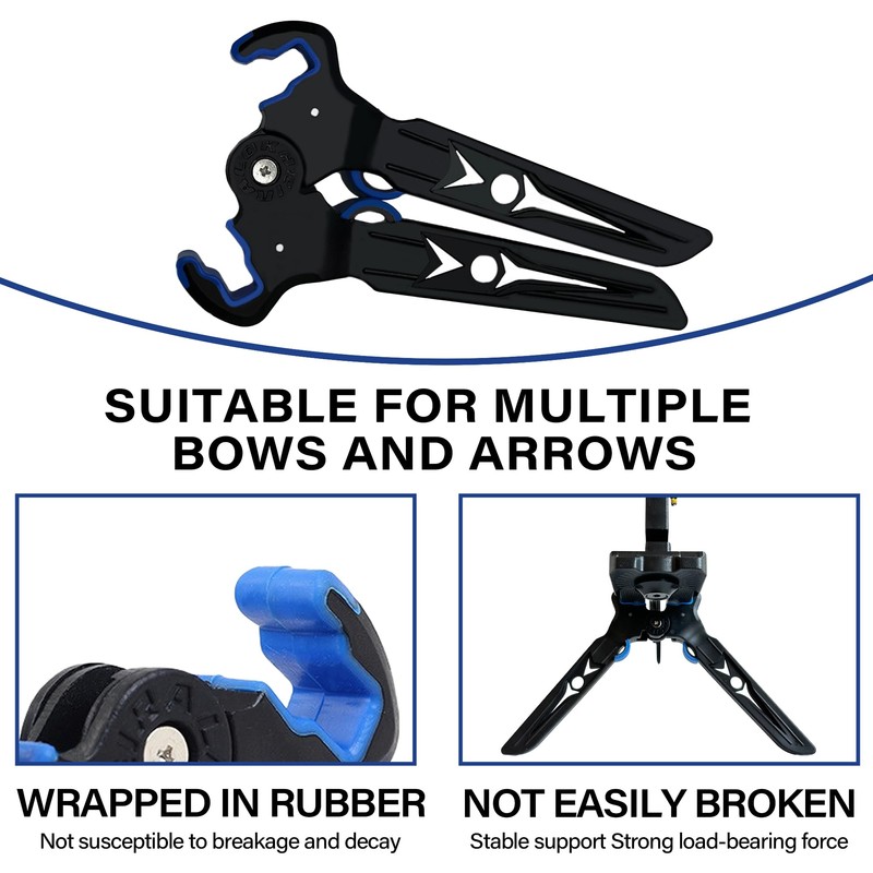 XENVOXI Bow Stand for Compound Bow Arrow Eight Bow Holder