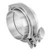 Yuecoom Stainless Steel Compression Fitting Set, Tri-Clamp, DIY Clamp, 3