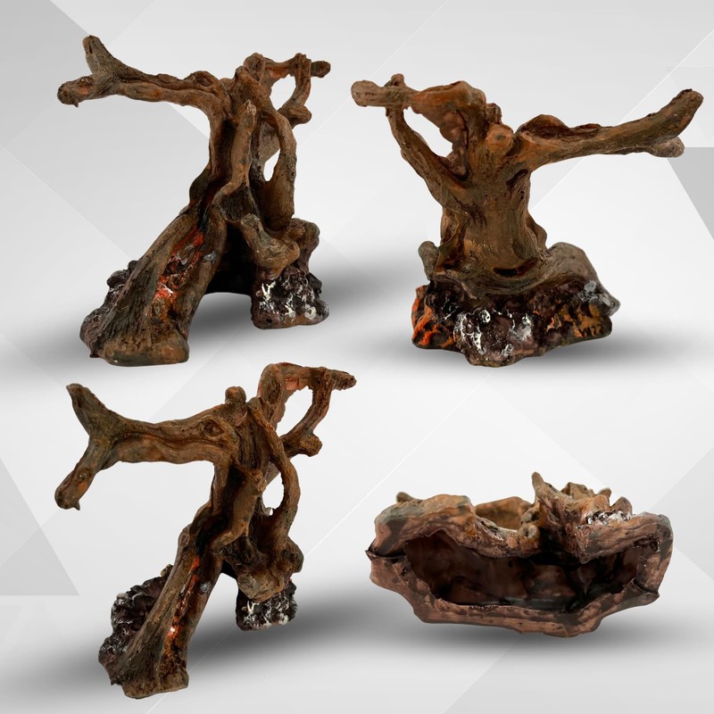 Nanarico Reptile Driftwood Climbing Trees Terrarium Aqua Terrarium Aquarium Decorative