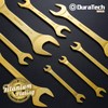 DURATECH Super-Thin Open End Wrench Set, Metric, 8-Piece, 5.5mm to