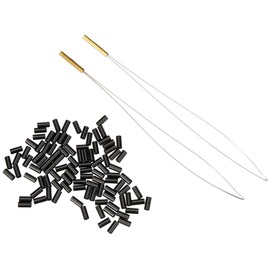Balmain Micro Rings Black Pack of 100