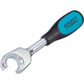 HAZET Bottle opener 1868-10 in mini format, 116 mm, for opening bottles with bottle cap closure, practical and universal bottle opener, made in Germany