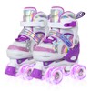 Nattork Girls Roller Skates for Little Kids Toddler Ages 5-8