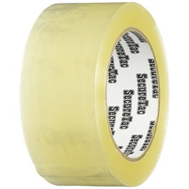 Cinta de embalaje, 6 rollos de 2 x 55 yardas de cinta de embalaje transparente