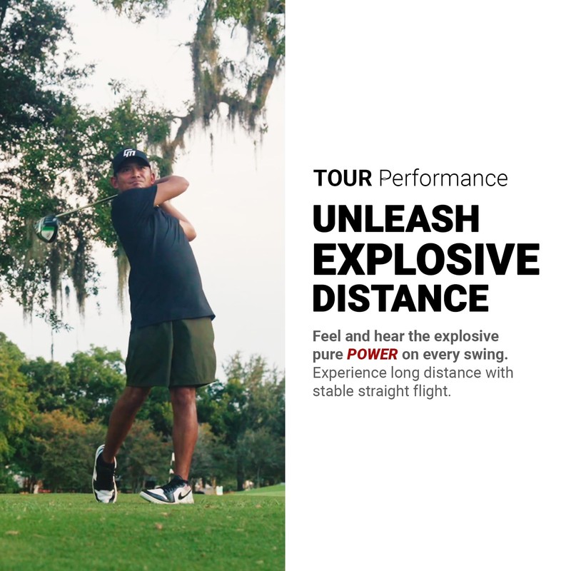 Trust Golf Ball Bison V Power–Designed for Professionals and Low