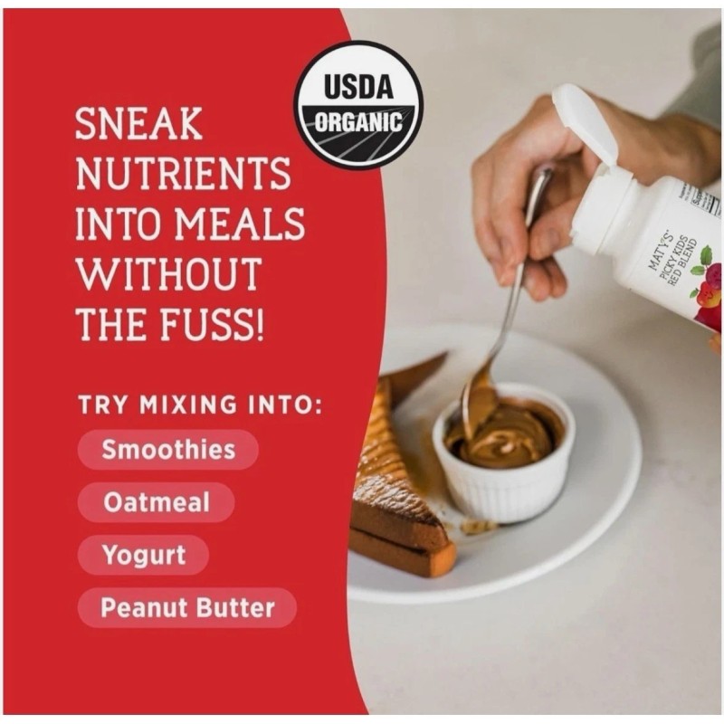 Matys 2 - MATYS Organic Picky Kids Red Fruit Vegetable