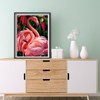 LYKEJI 5D Full Drill Diamond Painting Kit for Adults, Flamingo