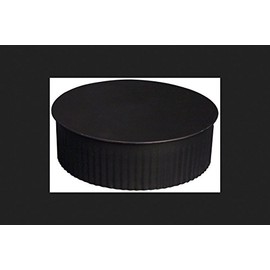 Imperial Manufacturing 4 in. Dia. Steel Crimped Termination Cap