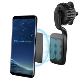 Upgraded Magnetic Phone Car Mount, Universal Hook & Twist Air Vent Magnetic Car Phone Mount Holder, Phone Holder for Car Compatible with Cell Phones: Universal Cell Phone Holder – Vent Phone Holder