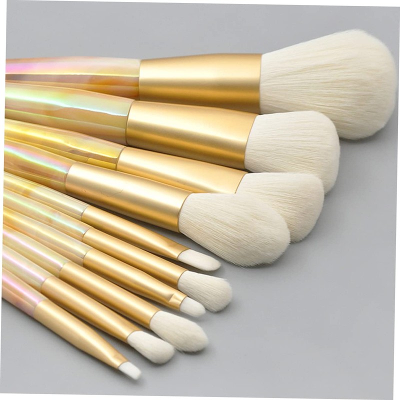 CAXUSD Marble Makeup Brush Pcs Set for Foundation Blush Eye