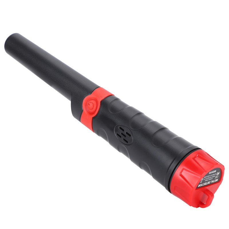 Black and Red Metal Detector Completely Waterproof High Accuracy Metal