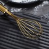 Berglander Gold Whisk Pack of 3 Stainless Steel 8",10",12", Titianium